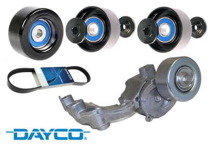 DAYCO COMPLETE SERPENTINE BELT KIT TO SUIT TOYOTA PRADO GRJ150R GRJ151R 1GR-FE 4.0L V6