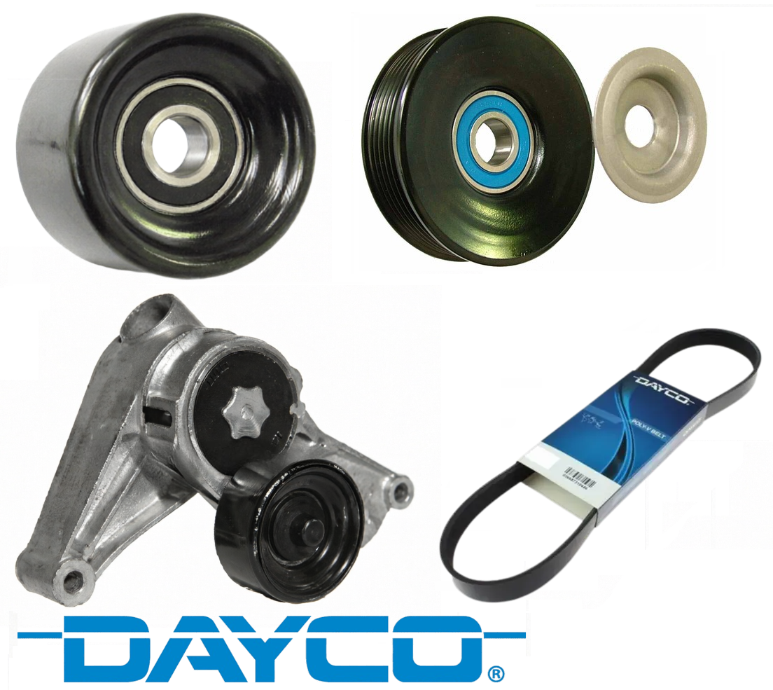 DAYCO COMPLETE SERPENTINE BELT KIT TO SUIT HOLDEN STATESMAN VS ECOTEC L36 3.8L V6 TILL 04/1996