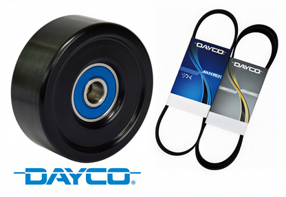 DAYCO DRIVE BELT & PULLEY KIT TO SUIT NISSAN NAVARA D40 YD25DDTI TURBO DIESEL 2.5L I4 FROM 04/2009 TILL 01/2010