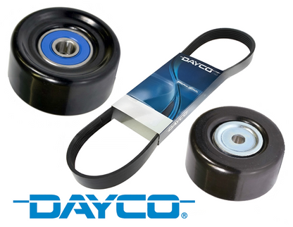 DAYCO DRIVE BELT & PULLEY KIT TO SUIT TOYOTA HILUX KUN16R KUN26R 1KD-FTV TURBO DIESEL 3.0L I4