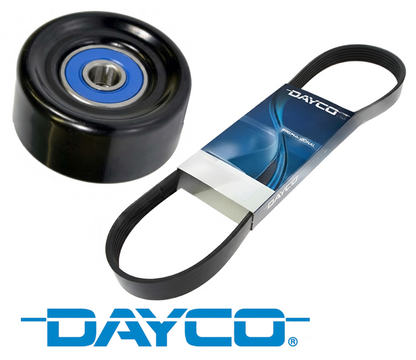 DAYCO DRIVE BELT & PULLEY KIT TO SUIT TOYOTA HILUX KUN16R KUN26R 1KD-FTV TURBO DIESEL 3.0L I4