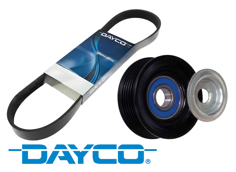 DAYCO DRIVE BELT & PULLEY KIT TO SUIT FORD WINDSOR OHV MPFI 5.0L V8