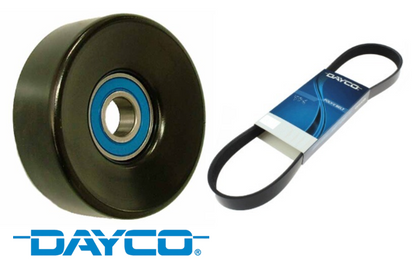 DAYCO DRIVE BELT & PULLEY KIT TO SUIT FORD FALCON EA EB ED SOHC TBI MPFI 3.2L 3.9L 4.0L I6