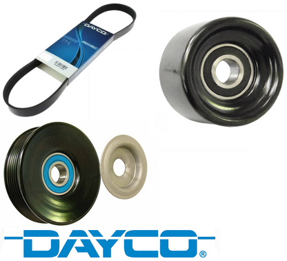 DAYCO DRIVE BELT & PULLEY KIT TO SUIT HOLDEN STATESMAN WK ECOTEC L36 3.8L V6
