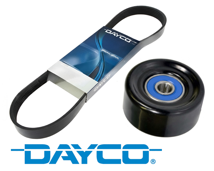 DAYCO DRIVE BELT & PULLEY KIT TO SUIT TOYOTA HILUX GGN15R GGN25R GGN26R GGN120R GGN125R 1GR-FE SUPERCHARGED 4.0L V6