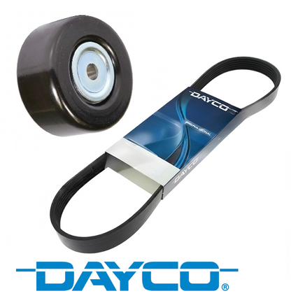 DAYCO DRIVE BELT & PULLEY KIT TO SUIT TOYOTA HILUX KUN16R KUN26R 1KD-FTV TURBO DIESEL 3.0L I4
