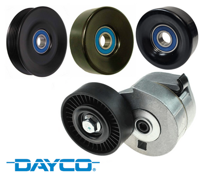 DAYCO AUTOMATIC BELT TENSIONER AND PULLEY KIT TO SUIT FORD WINDSOR OHV MPFI 5.0 V8