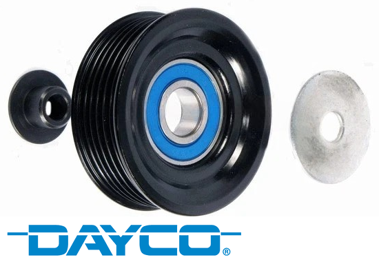 DAYCO NULINE IDLER PULLEY TO SUIT TOYOTA LANDCRUISER UZJ100R UZJ200R 2UZ-FE 4.7L V8
