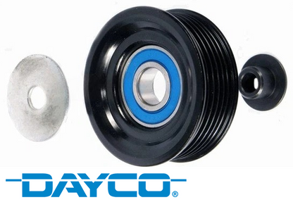 DAYCO NULINE IDLER PULLEY TO SUIT TOYOTA LANDCRUISER UZJ100R UZJ200R 2UZ-FE 4.7L V8