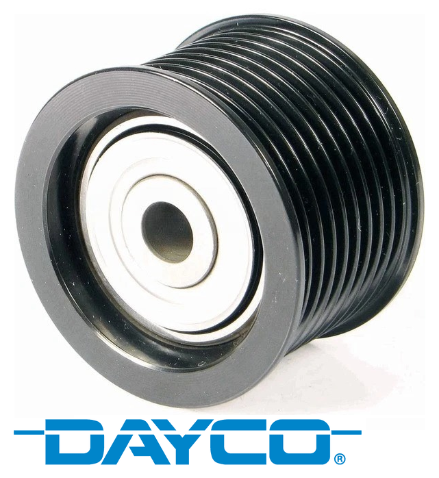 DAYCO NULINE IDLER PULLEY TO SUIT TOYOTA LANDCRUISER VDJ76R VDJ78R VDJ79R VDJL79R VDJ200R 1VD-FTV TWIN TURBO DIESEL 4.5L V8