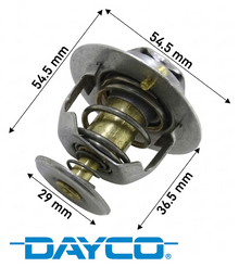 DAYCO THERMOSTAT TO SUIT NISSAN NAVARA D22 KA24E KA24DE 2.4L I4