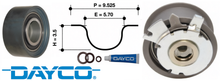 DAYCO TIMING BELT KIT TO SUIT AUDI A4 B7 BLB BRE TURBO DIESEL 2.0L I4
