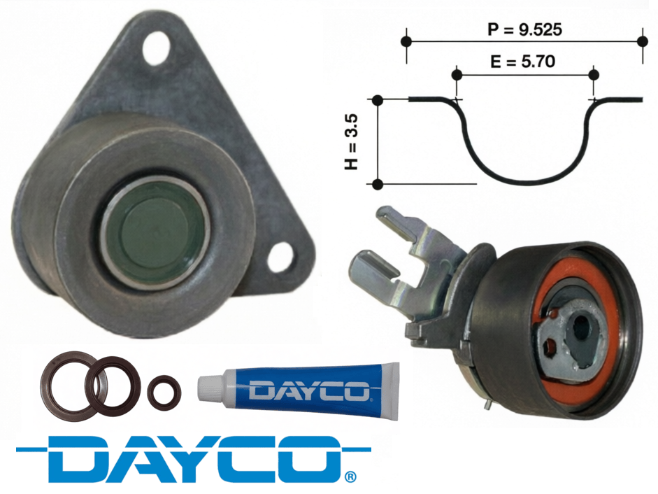 DAYCO TIMING BELT KIT TO SUIT FORD MONDEO MA MB HUBA TURBO 2.5L I5