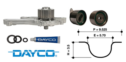 DAYCO TIMING BELT KIT TO SUIT FORD COURIER SA SG F2 2.2L I4