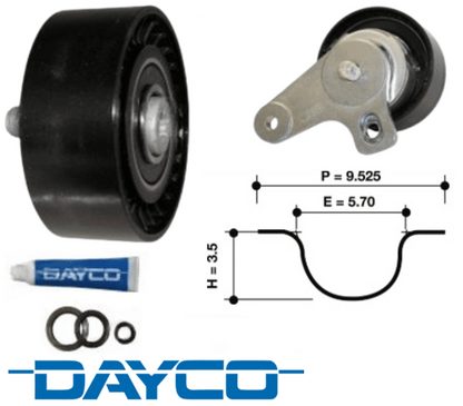 DAYCO TIMING BELT KIT TO SUIT HOLDEN CRUZE JG Z20S1 TURBO DIESEL 2.0L I4