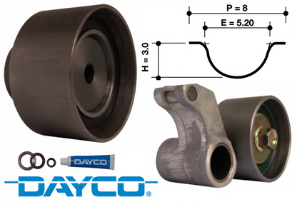DAYCO TIMING BELT KIT TO SUIT HOLDEN JACKAROO L2 6VD1 3.2L V6 TILL 08/1994