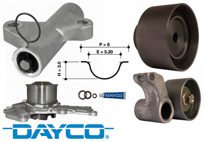 DAYCO TIMING BELT KIT TO SUIT HOLDEN JACKAROO L2 6VD1 3.2L V6 FROM 09/1994