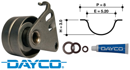 DAYCO TIMING BELT KIT TO SUIT HOLDEN RODEO TF 4ZE1 2.6L I4