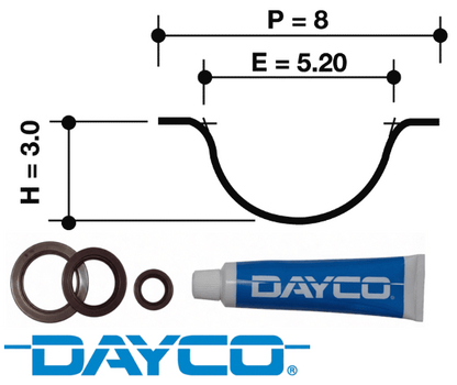 DAYCO TIMING BELT KIT TO SUIT HOLDEN FRONTERA MX 6VD1 3.2L V6