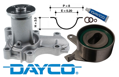 DAYCO TIMING BELT KIT TO SUIT MITSUBISHI LANCER CE 4G15 1.5L I4