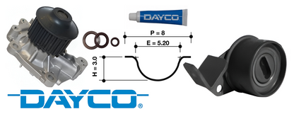 DAYCO TIMING BELT KIT TO SUIT MITSUBISHI LANCER CE 4G93 1.8L I4