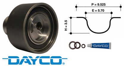 DAYCO TIMING BELT KIT TO SUIT NISSAN PATHFINDER R50 VG33E 3.3L V6