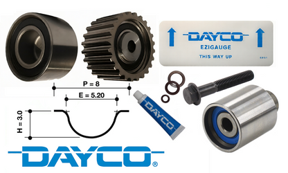 DAYCO TIMING BELT KIT TO SUIT SUBARU EJ20X EJ20Y EJ255 EJ257 TURBO 2.0L 2.5L F4