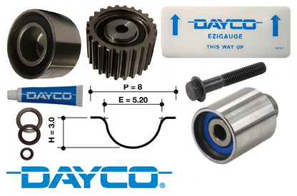 DAYCO TIMING BELT KIT TO SUIT SUBARU IMPREZA GF EJ20G TURBO 2.0L F4