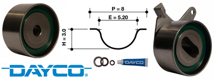 DAYCO TIMING BELT KIT TO SUIT FORD B5 B6 BP-ZE B6T BPT TURBO 1.6L 1.8L I4