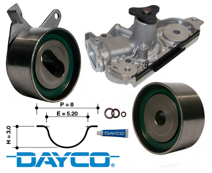 DAYCO TIMING BELT KIT TO SUIT FORD LASER KN KQ ZM 1.6L I4