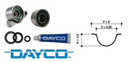 DAYCO TIMING BELT KIT TO SUIT LEXUS RX330 MCU38R 3MZ-FE 3.3L V6