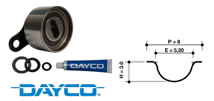 DAYCO TIMING BELT KIT TO SUIT TOYOTA COROLLA AE112R AE115R 7A-FE 1.8L I4