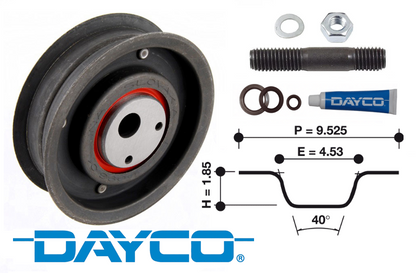 DAYCO TIMING BELT KIT TO SUIT VOLKSWAGEN GOLF MK.3 ADY AGG 2.0L I4