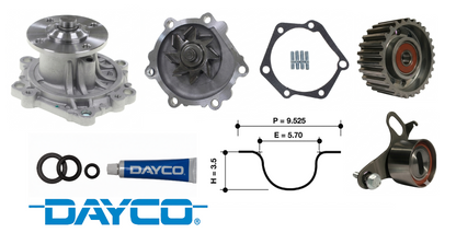 DAYCO TIMING BELT KIT TO SUIT TOYOTA 3L 5L 5L-E DIESEL 2.8L 3.0L I4