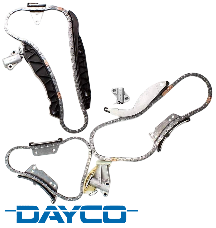DAYCO FULL TIMING CHAIN KIT TO SUIT HYUNDAI H-1 TQ D4CB TURBO DIESEL 2.5 I4 TO 07/2012 SUITS 125KW