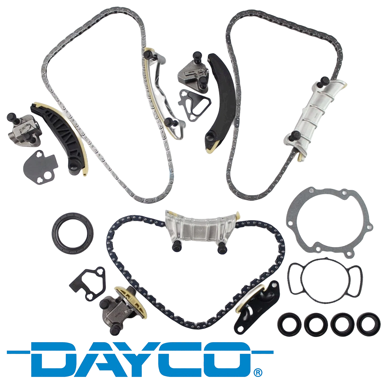 DAYCO TIMING CHAIN KIT WITHOUT GEARS TO SUIT HOLDEN STATESMAN WL ALLOYTEC LY7 3.6L V6