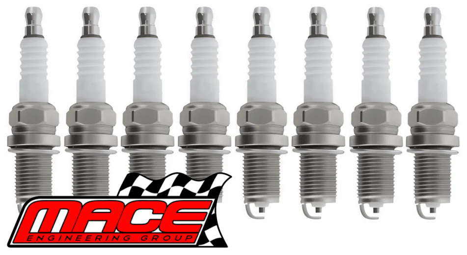 SET OF 8 MACE SPARK PLUGS TO SUIT HSV SENATOR VY.II VZ VE LS1 LS2 LS3 5.7L 6.0L 6.2L V8