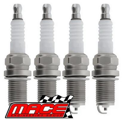SET OF 4 MACE SPARK PLUGS TO SUIT MITSUBISHI 4G15 4A91 4G15T 4G69 4G63T TURBO 1.5L 2.0L 2.4L I4