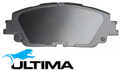ULTIMA FRONT BRAKE PAD SET TO SUIT TOYOTA RAV4 AXAH52R A25A-FXS 2.5L I4 EXCEPT HYBRID MODEL