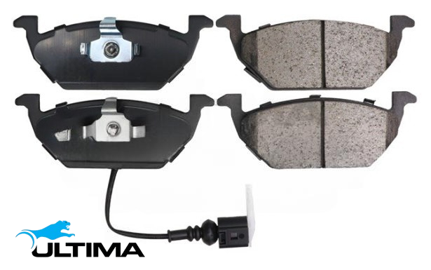 ULTIMA FRONT BRAKE PAD SET TO SUIT SKODA APK CAXA CHPA CZDA CBZB CYVB CZCA 1.2L 1.4 2.0L I4