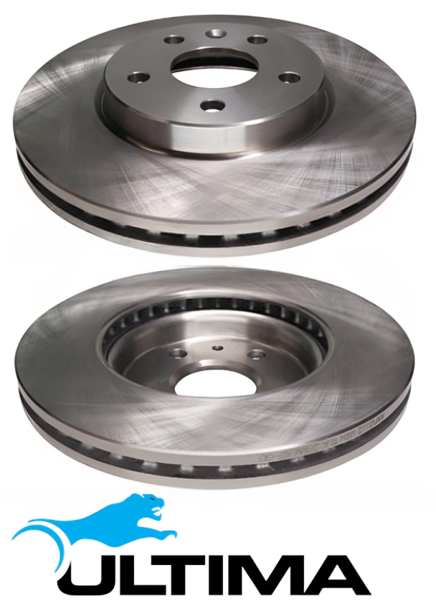 ULTIMA FRONT VENTED DISC BRAKE ROTORS FOR HOLDEN CRUZE JG JH F18D4 Z20S1 Z20D1 1.8L 2.0L I4 OD 276MM