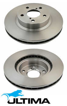 FRONT VENTED DISC BRAKE ROTORS FOR SUBARU IMPREZA GC GF GD GH GE G12 EJ203 EJ16 EJ161 1.6 2.0 F4 AWD