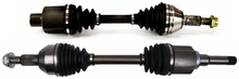 PAIR OF FRONT CV DRIVE SHAFTS TO SUIT HOLDEN CAPTIVA CG Z22D1 TURBO DIESEL 2.2L I4
