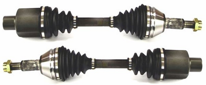 PAIR OF FRONT CV DRIVE SHAFTS TO SUIT HOLDEN CAPTIVA CG LE5 LE9 2.4L I4 AUTOMATIC TRANSMISSION