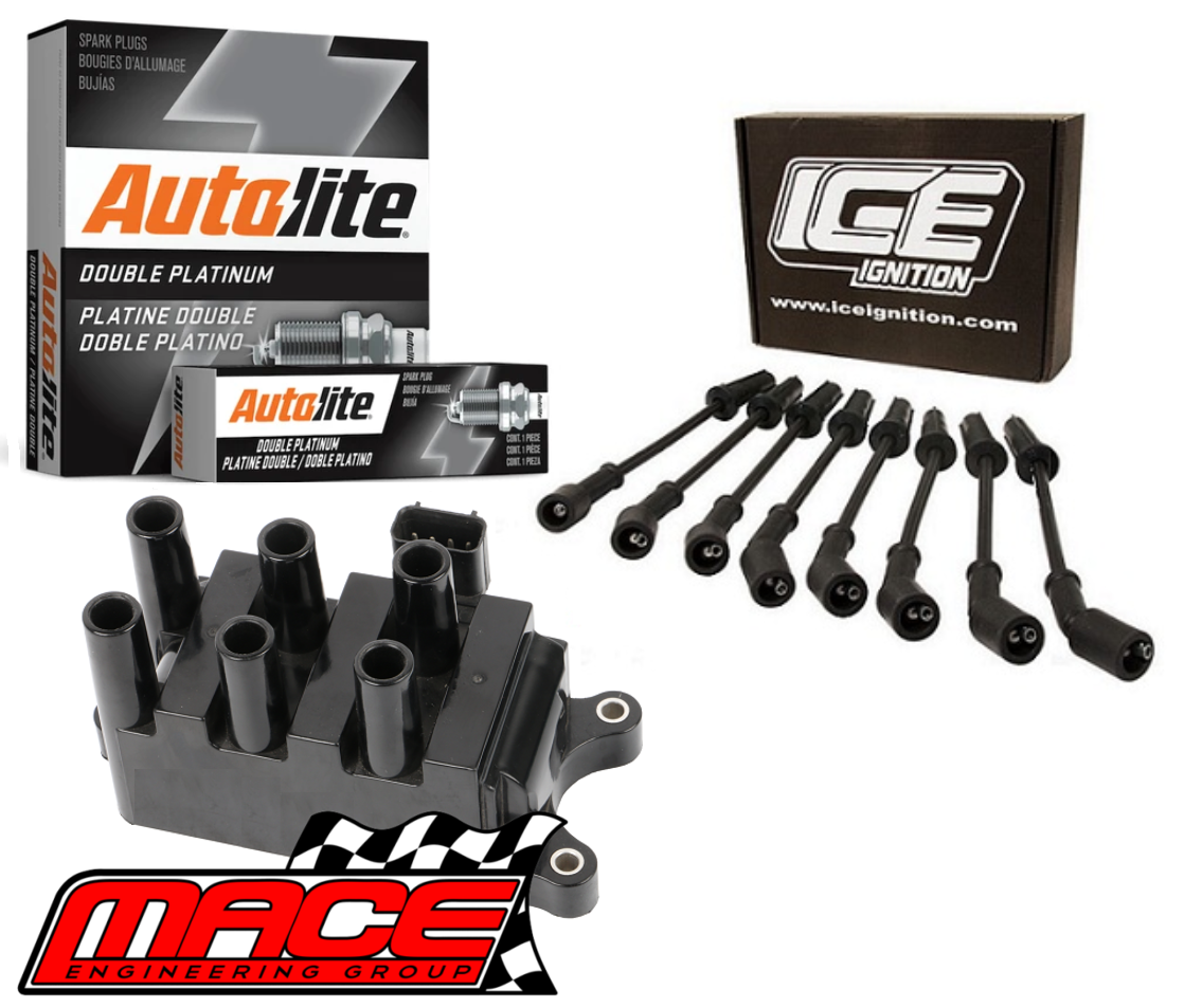 IGNITION SERVICE KIT TO SUIT FORD FALCON AU.II AU.III MPFI SOHC VCT 4.0 I6 XRS UTE