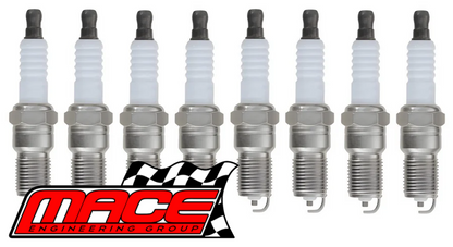 SET OF 8 MACE SPARK PLUGS TO SUIT HSV SENATOR VY.II VZ VE LS1 LS2 LS3 5.7L 6.0L 6.2L V8