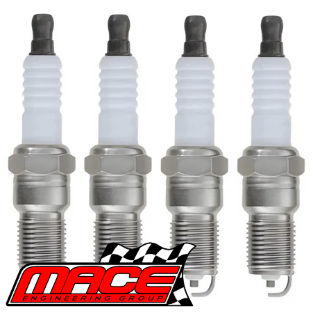 SET OF 4 MACE SPARK PLUGS TO SUIT MITSUBISHI LANCER CH CT CY 4G69 4G63T TURBO 2.0L 2.4L I4