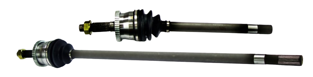 PAIR OF FRONT CV DRIVE SHAFTS TO SUIT JEEP GRAND CHEROKEE WG ENF TURBO DIESEL 2.7L I5