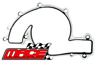 MACE ALUMINIUM WATER PUMP GASKET TO SUIT HOLDEN COMMODORE VT VX VY ECOTEC L36 3.8L V6