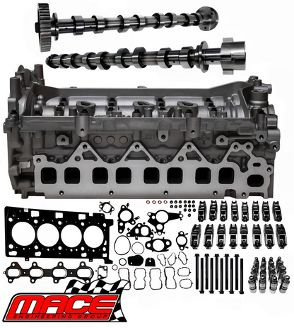 MACE ASSEMBLED CYLINDER HEAD KIT TO SUIT NISSAN NAVARA NP300 D23 YS23DDT YS23DDTT 2.3L I4
